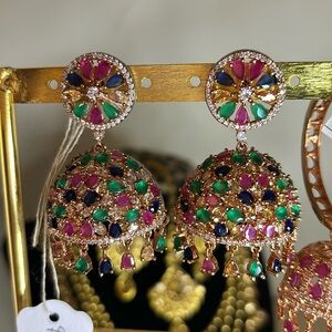 Multi Colors Earrings